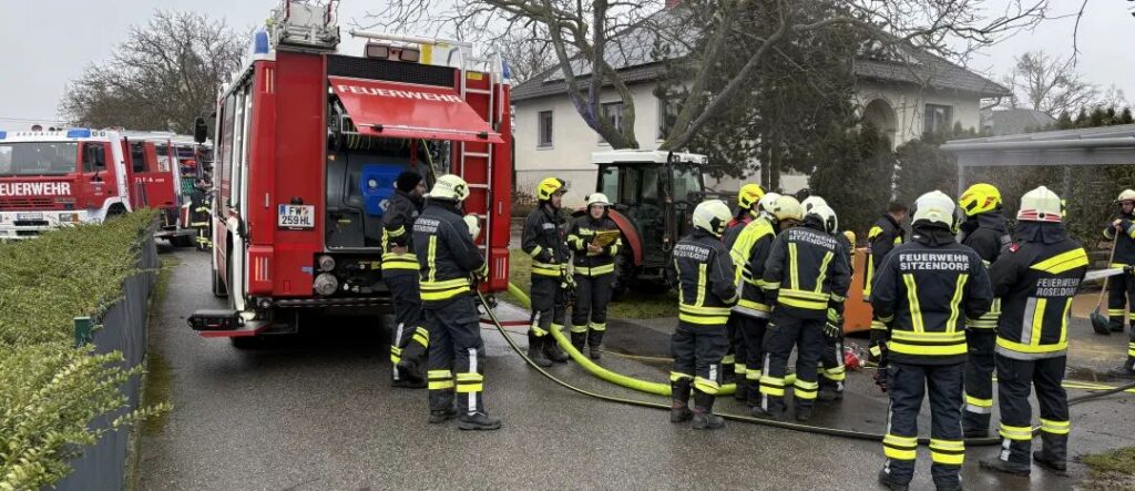 B2 – Gebäudebrand – Innenraum – Heizungsbrand