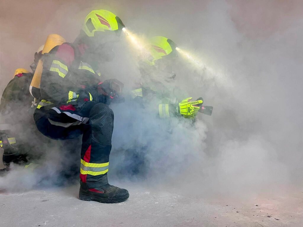 Gesamtübung – Rettung aus Rohbau