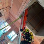 Gesamtübung – Rettung aus Rohbau